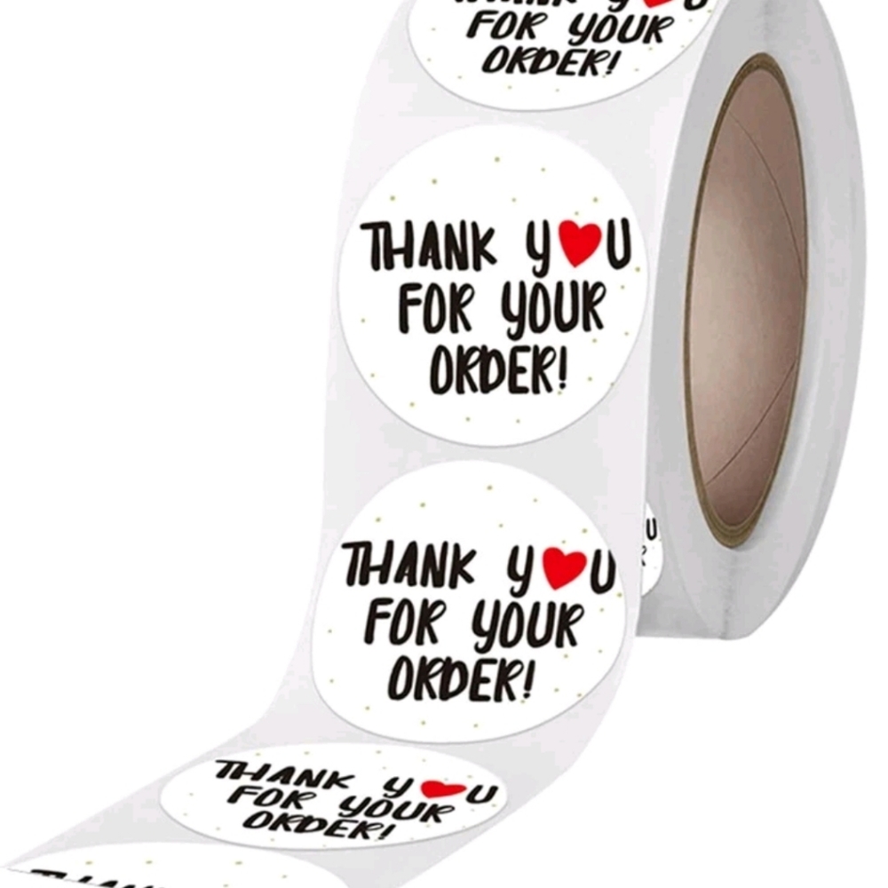Thank you stickers